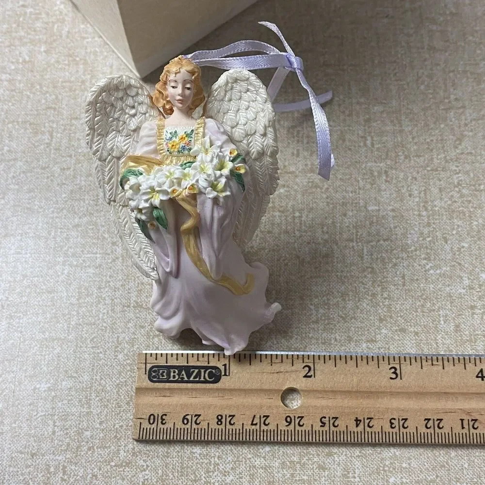 1996 Hallmark Keepsake Christmas Ornament Joyful Angels Flower Easter Collection